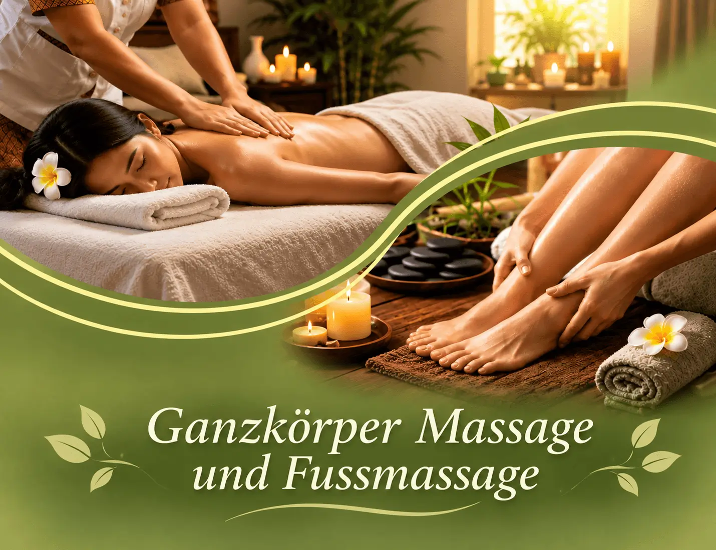 Ganzkörper- und Fußmassage bei MiChai Thaimassage