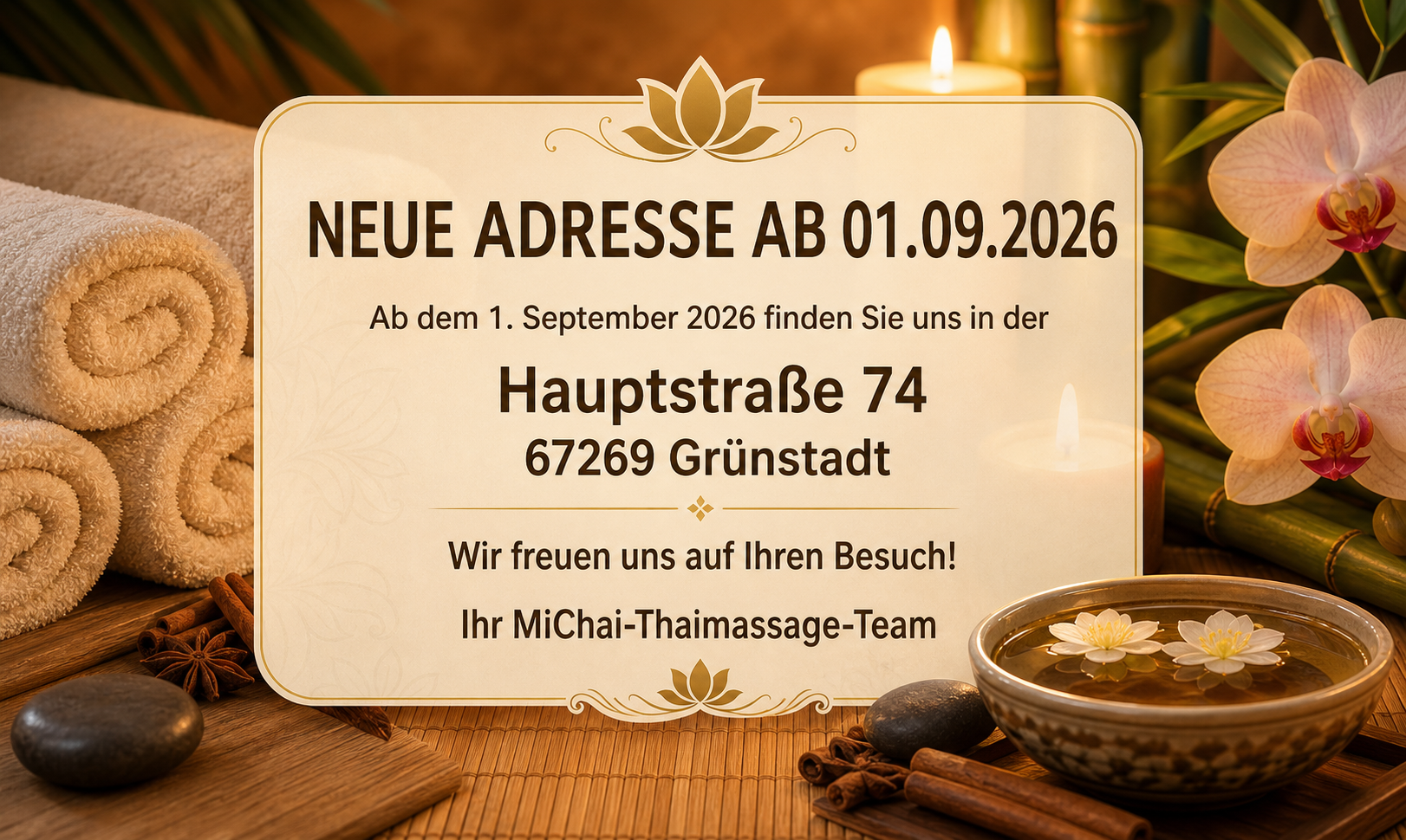 Wir ziehen um. Ab 1. September 2026 finden Sie uns in der Hauptstraße 74, 67269 Grünstadt.