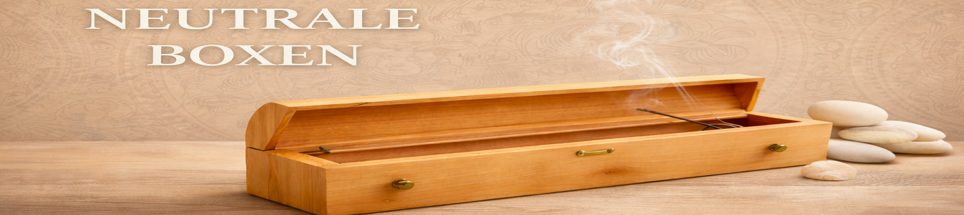Neutrale Räucherboxen aus Holz