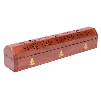 Räucherstäbchenhalter/Dose Buddhas geschlossen