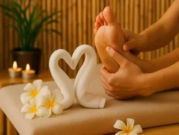 Fußmassage für Wohlbefinden und Erholung