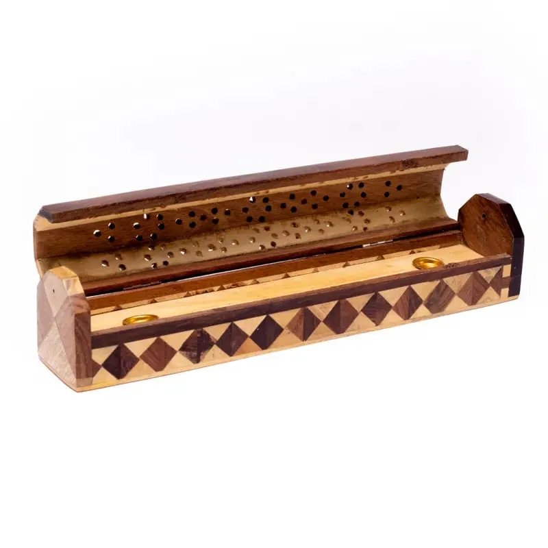 Holzbox für Räucherstäbchen