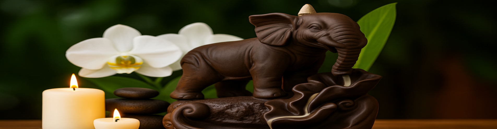 Rückfluss Halter mit dekorativem Rückfluss Effekt